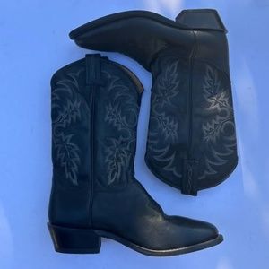 Tony Lama Men's Black Western Boots